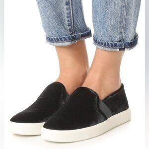 Vince Blair Slip-On Sneaker, black, suede